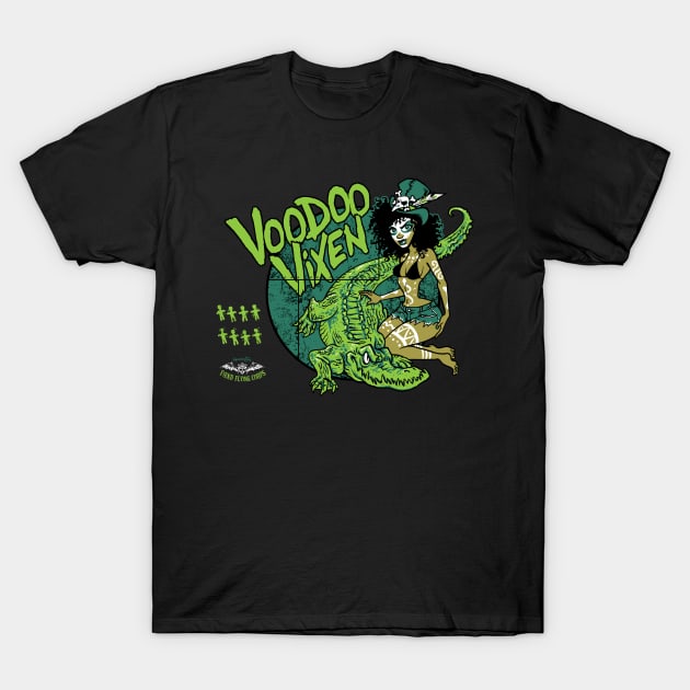 voodoo Vixen T-Shirt by heartattackjack